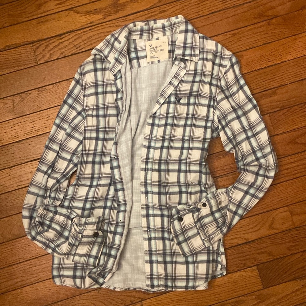 american eagle flannel